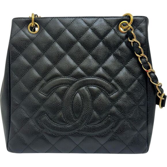 Chanel PST Caviar Tote Bag - Picture 1 of 9